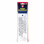 Bookmarks - 2" x 6" Happy Birthday, 100 count