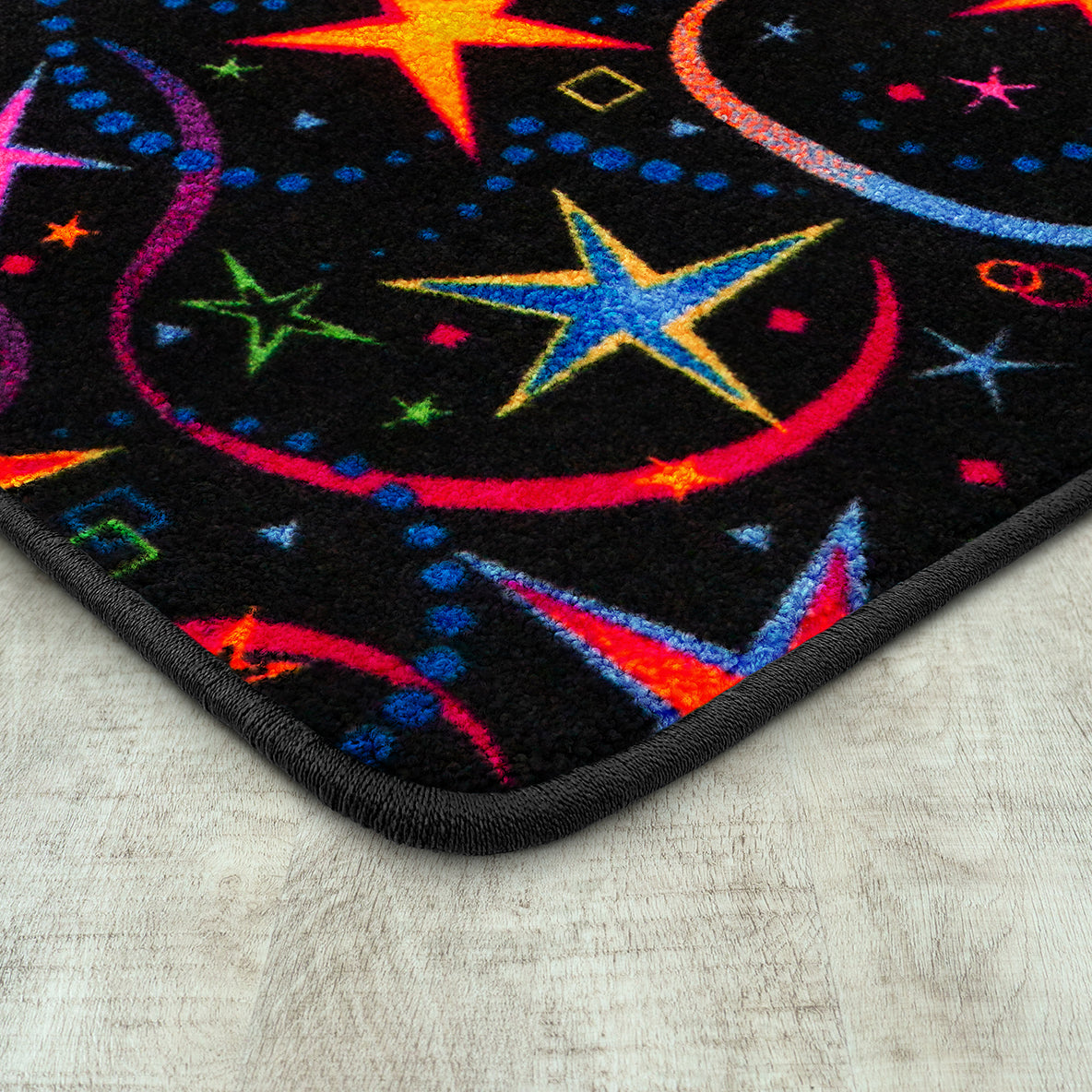 Have A Blast 12' x 15' area rug in color Fluorescent