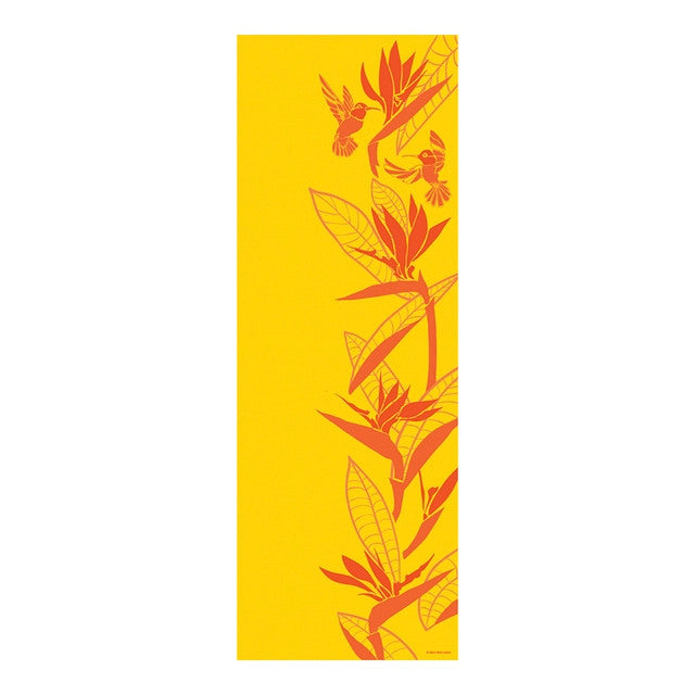 YOGI MAT™ Hawaiian Paradise - Gold -  1/8"H x 24"W x 68"L