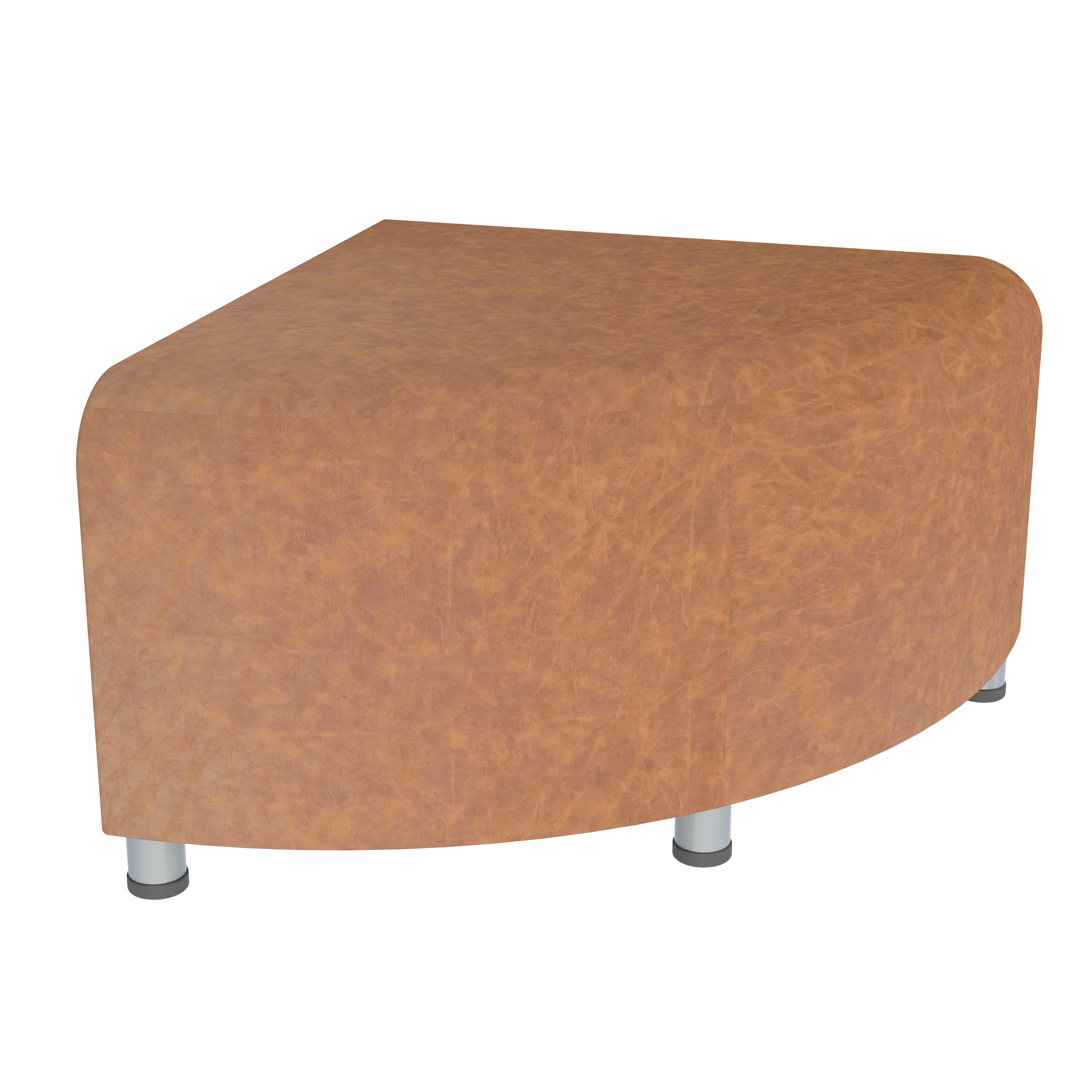 Pro Series Rustic Connect Curved Swell Seating, 16-Piece Set - Hazelnut