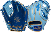 Rawlings Heart Of The Hide With Contour Technology 11.25-Inch Baseball Glove - Right Hand Thrower - Royal/Columbia Blue