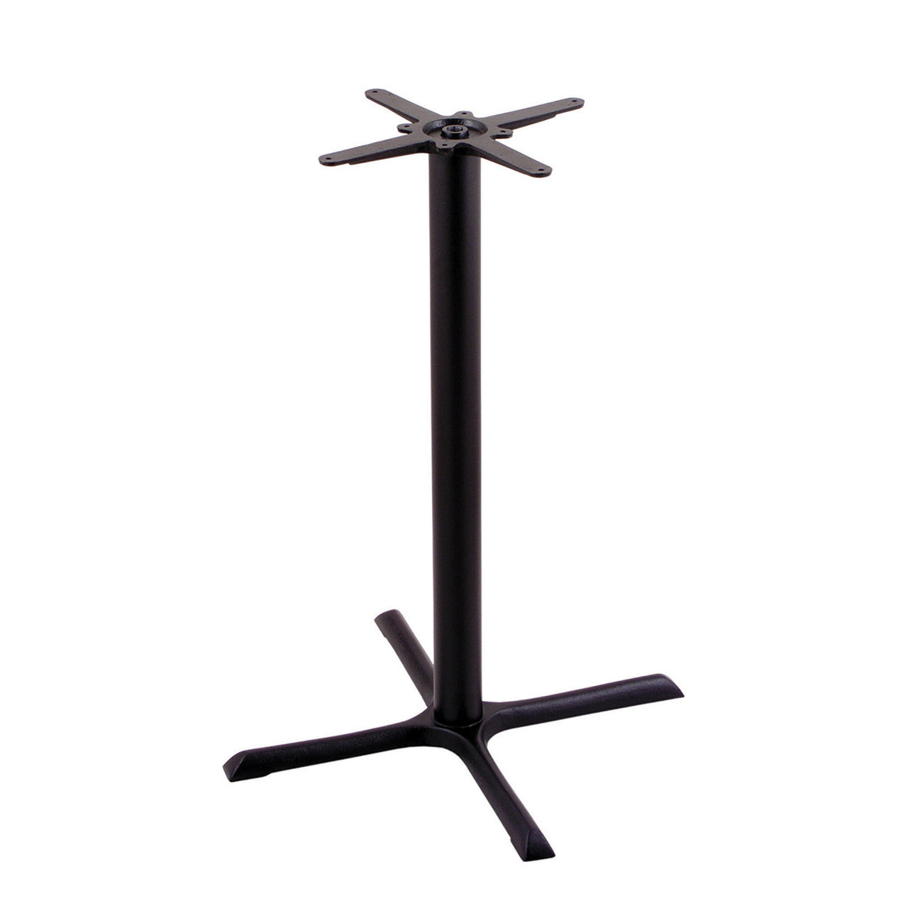 OfficeSource Robust Indoor Cafe Height X Table Base - Black