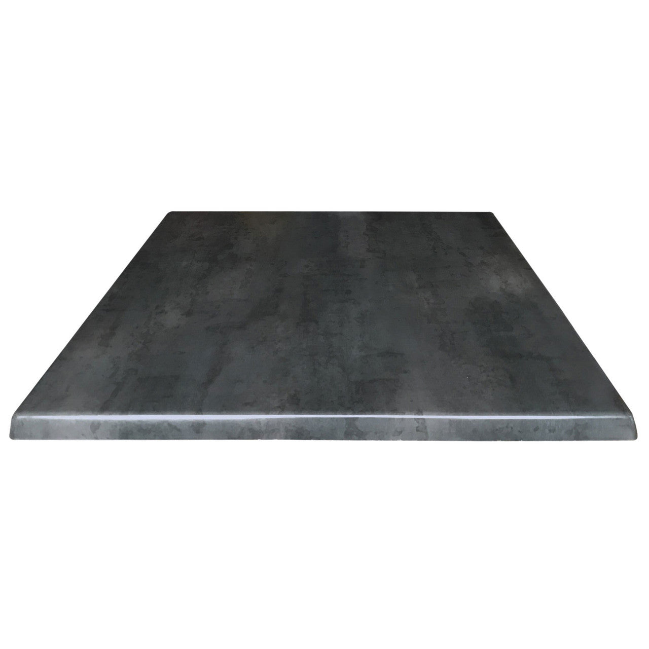 OfficeSource Robust 30" Square Indoor or Outdoor Table Top - Black Steel