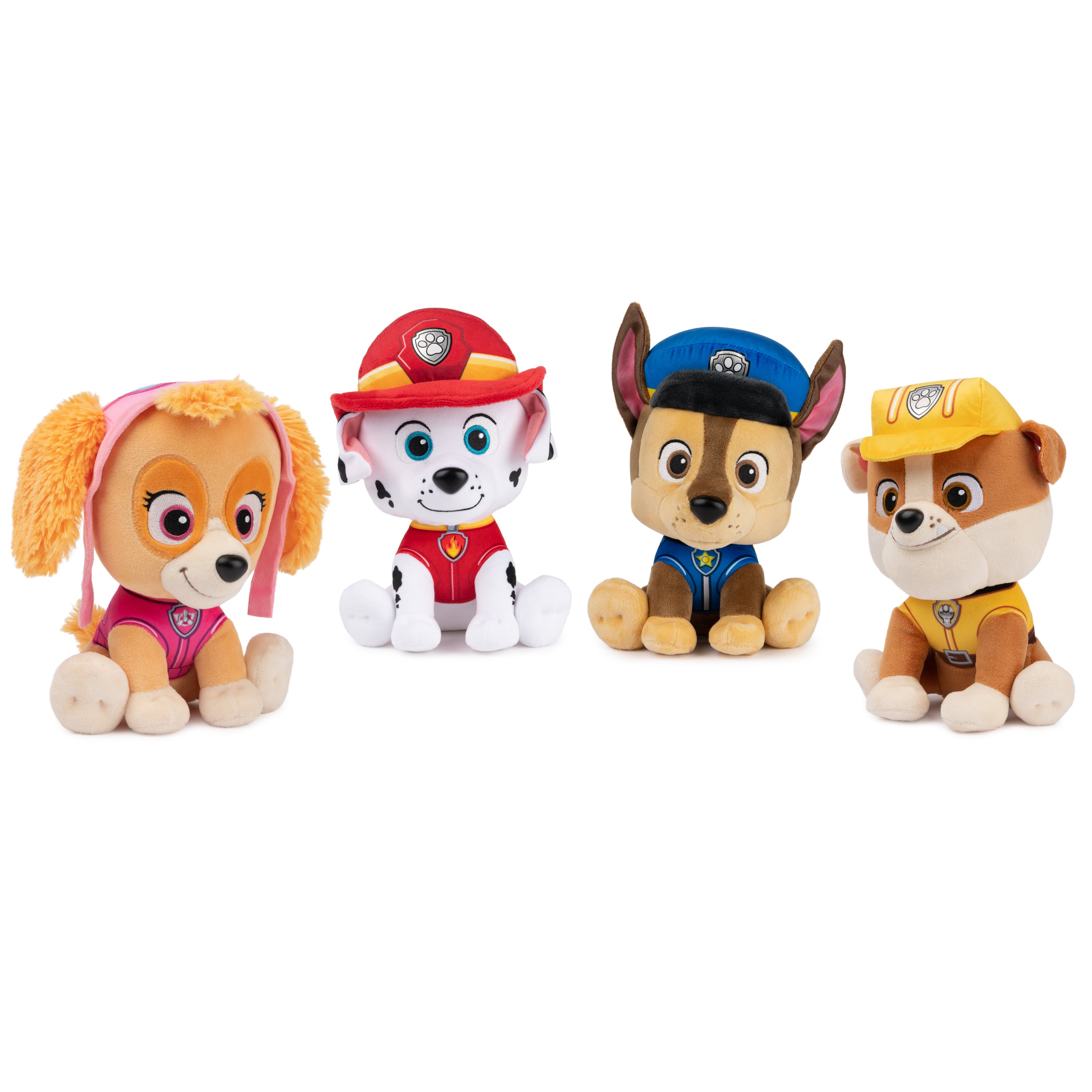 GUND PAW Patrol Rubble in Signature Construction Uniform For Ages 1 and Up, 9" Styles May Vary