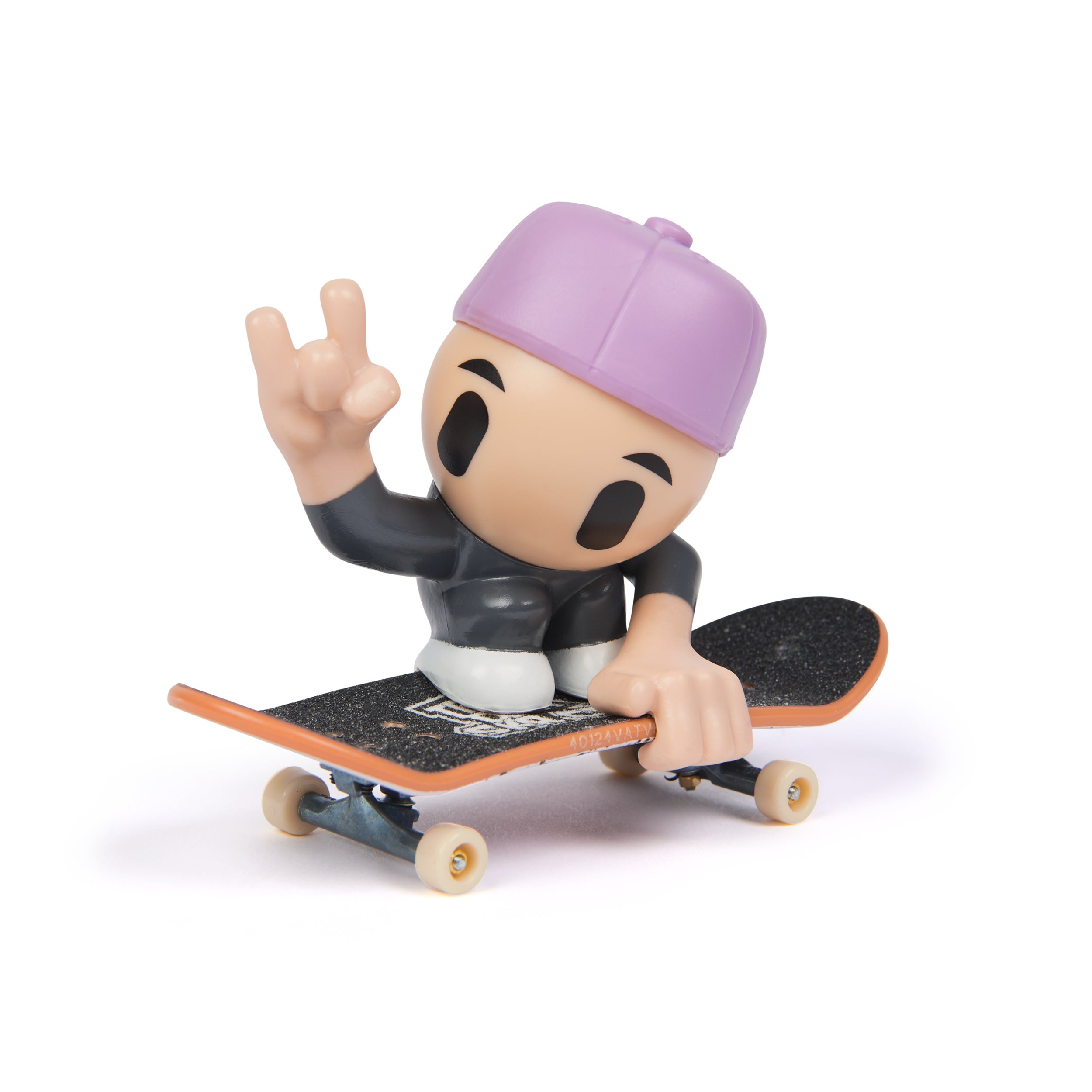 Tech Deck Sk8 Crew, Exclusive Fingerboard with Assistive Figure, Collectible and Customizable Mini Skateboards, Kids Toys for Ages 5 and up Styles May Vary