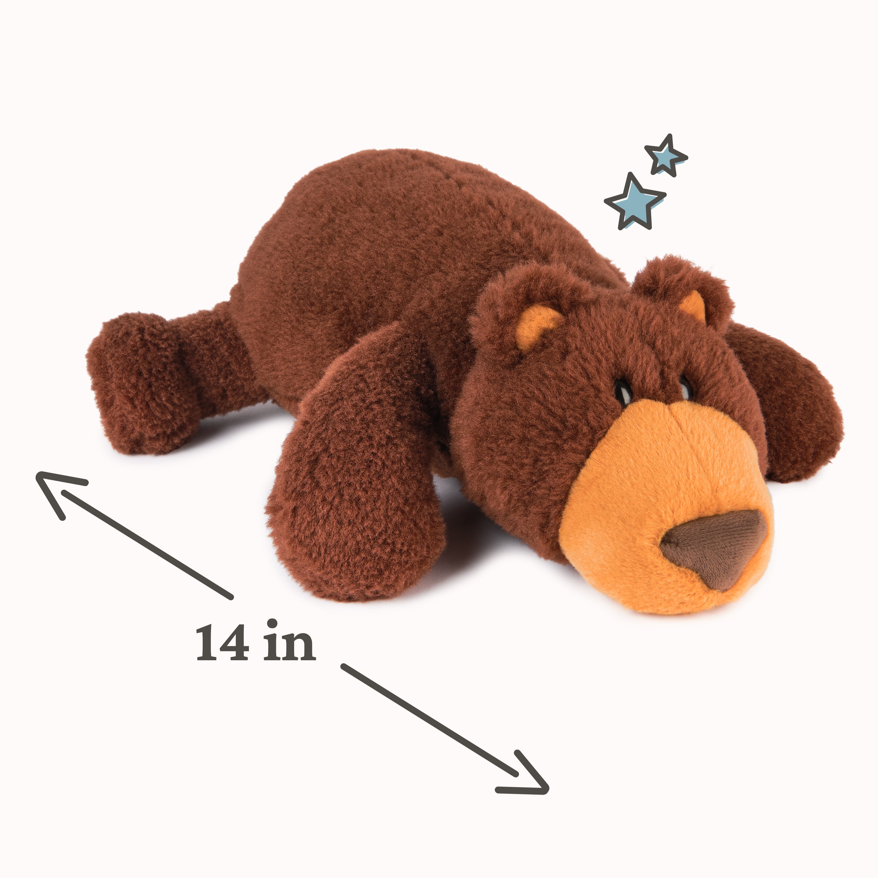 GUND Tush Teddy Bear, Premium Teddy Bear Stuffed Animal for Ages 1 and Up, Brown, 15”