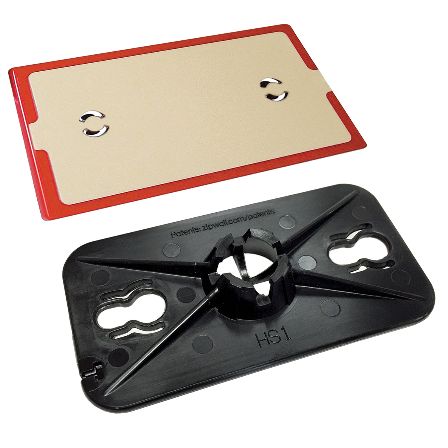 Replacement Head and Non-Skid Plate for ZipWall® Dust Barrier Poles