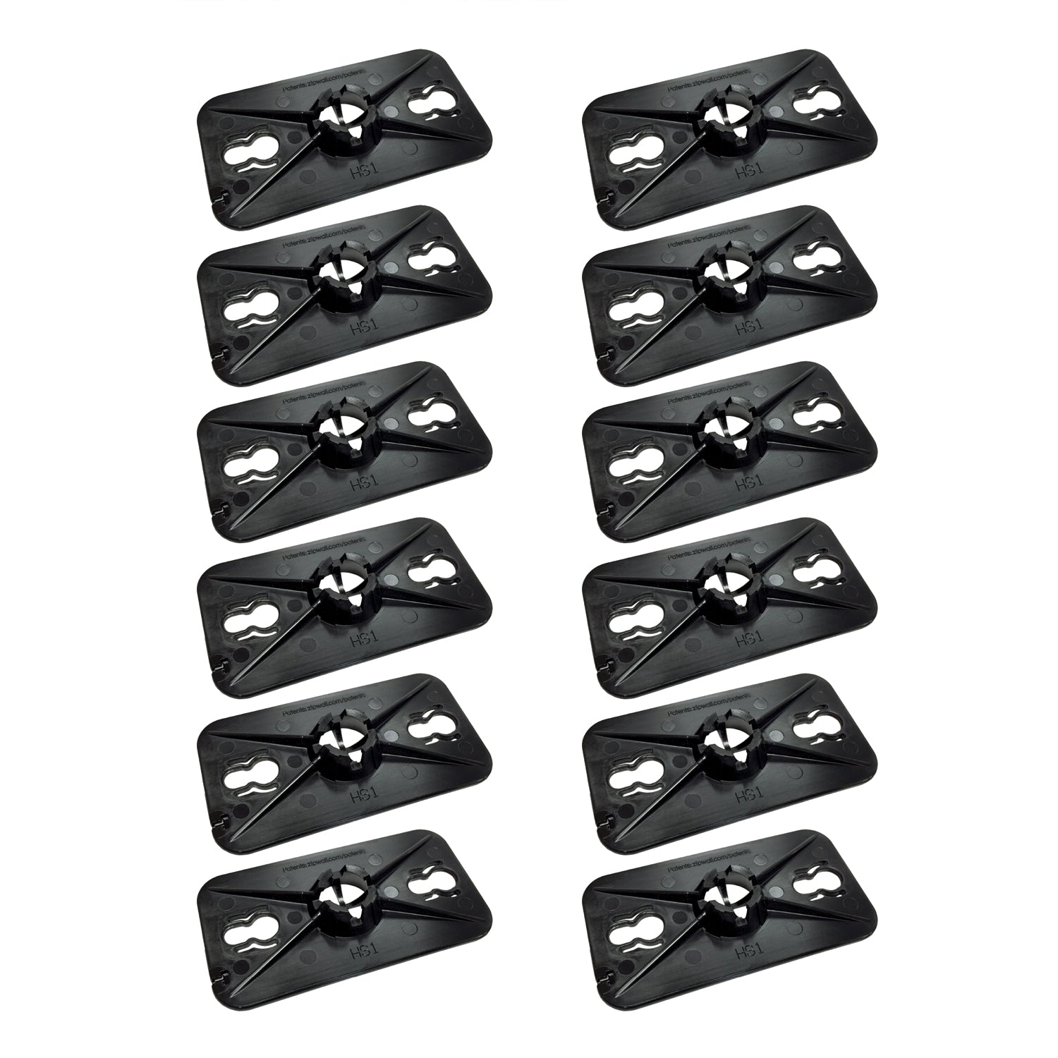 Replacement Head for ZipWall® Dust Barrier Poles (12-Pack)