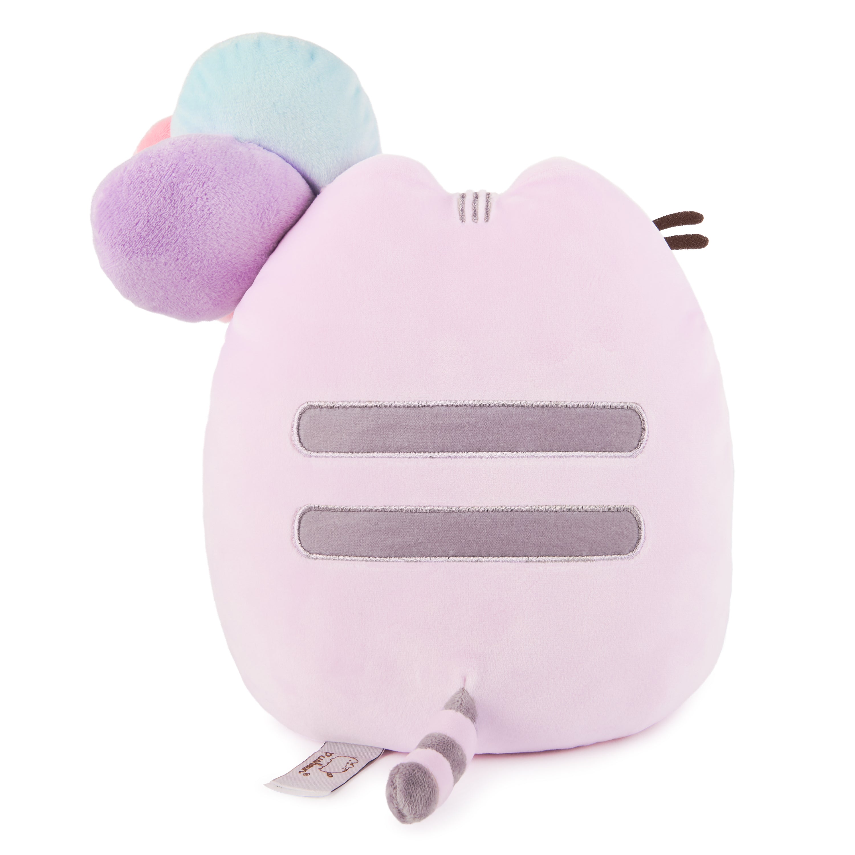 GUND Pusheen 15th Anniversary Squisheen Plush, Squishy Toy, Collectible Plush, Cat Stuffed Animal for Ages 8 and Up, Pink, 9.5”