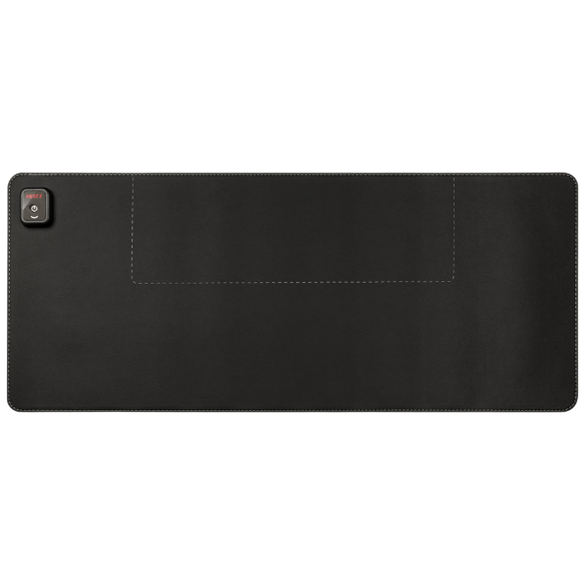 Heetz Heated Desk Pad, Large, Black