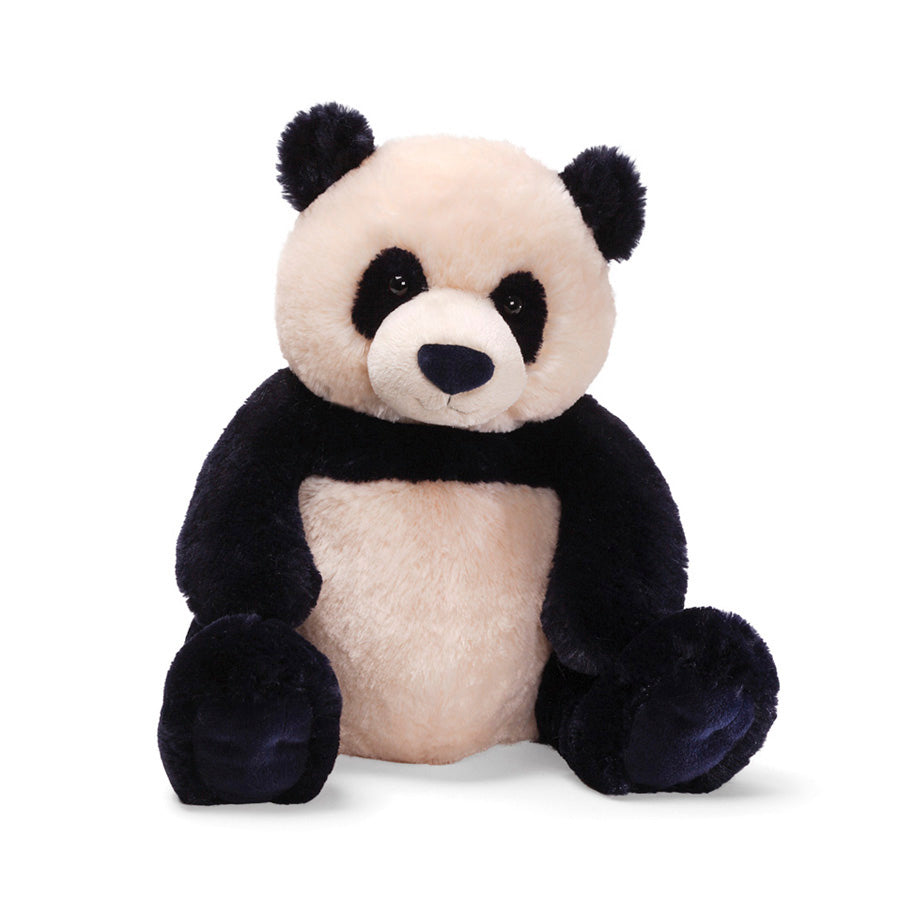 GUND Zi-Bo Panda Teddy Bear, Panda Bear Stuffed Animal for Ages 1 and Up, Navy/Cream, 17”