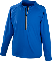 Rawlings Adult 1/4 Zip Pullover - Large - Royal