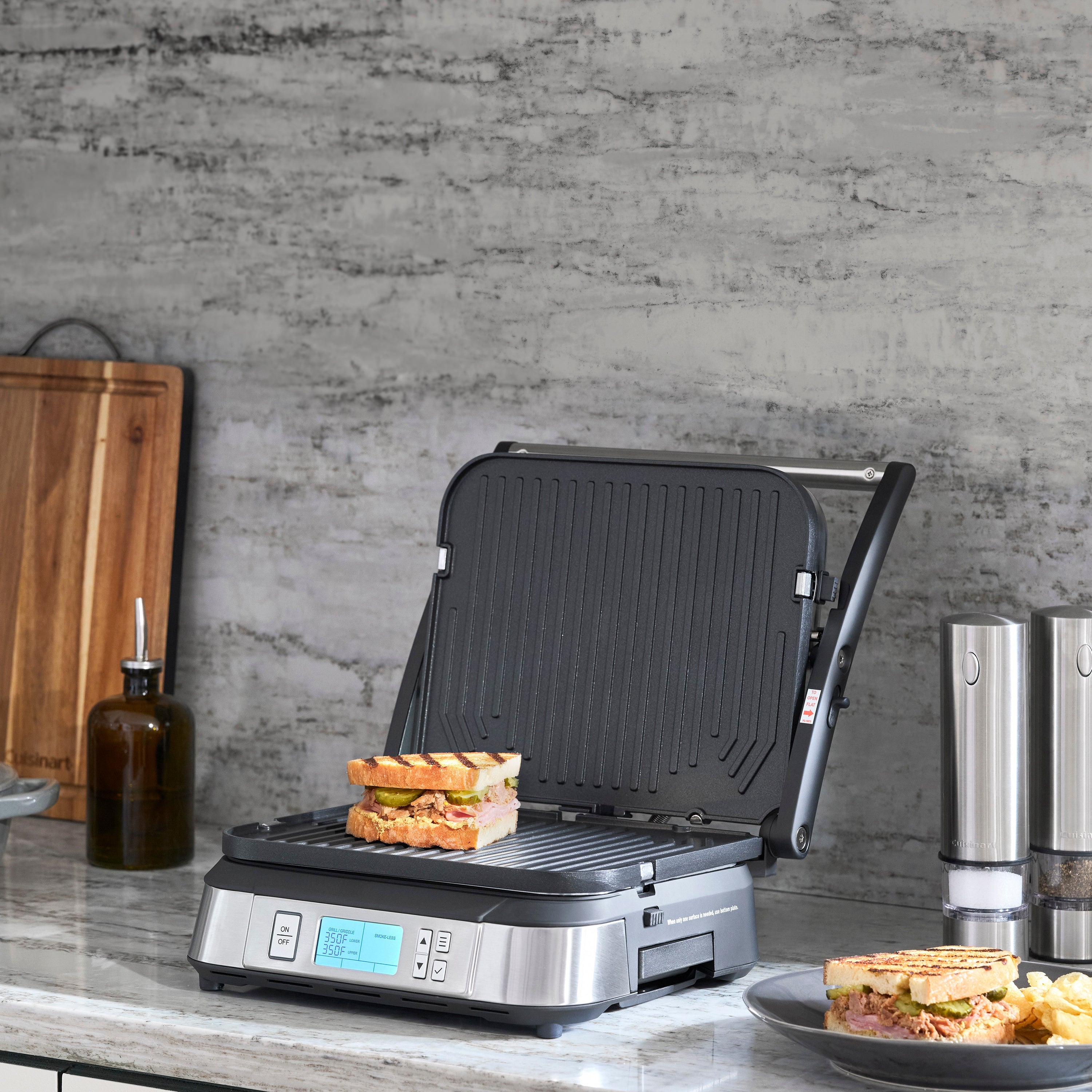 Griddler® with Smoke-Less Mode