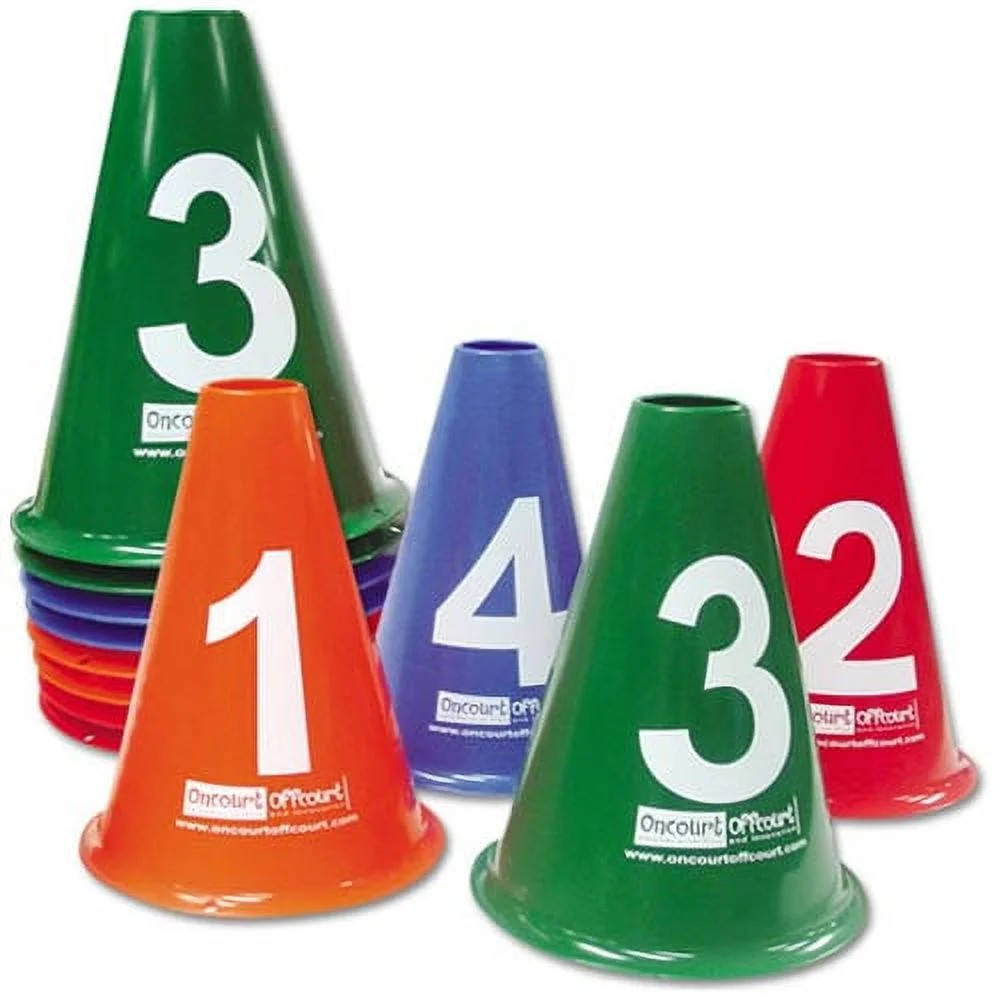 Numbered Cones - Set Of 8 W/Booklet