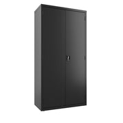 OfficeSource Steel Storage Cabinet  - Black