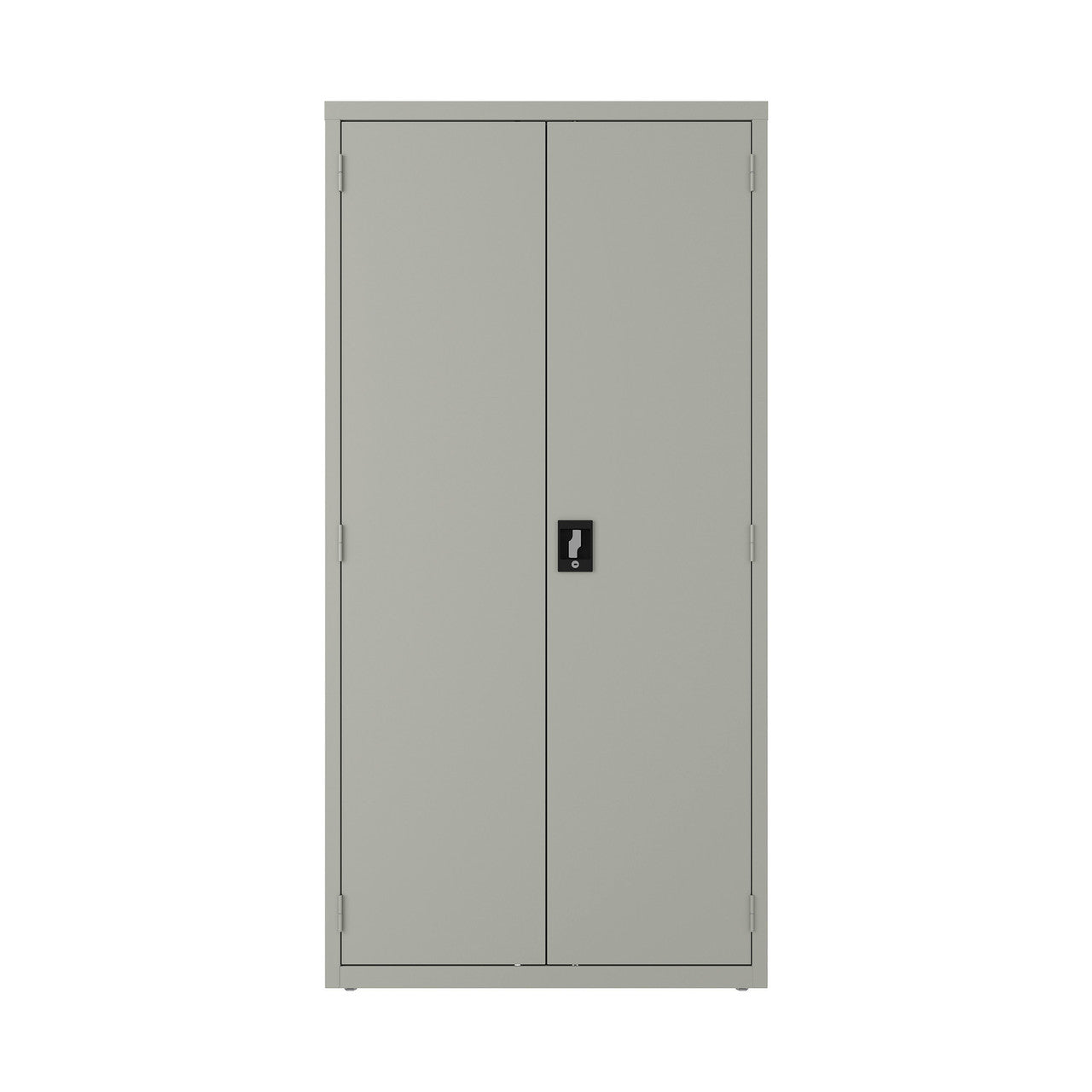 OfficeSource Steel Storage Cabinet Full Wardrobe - Light Gray