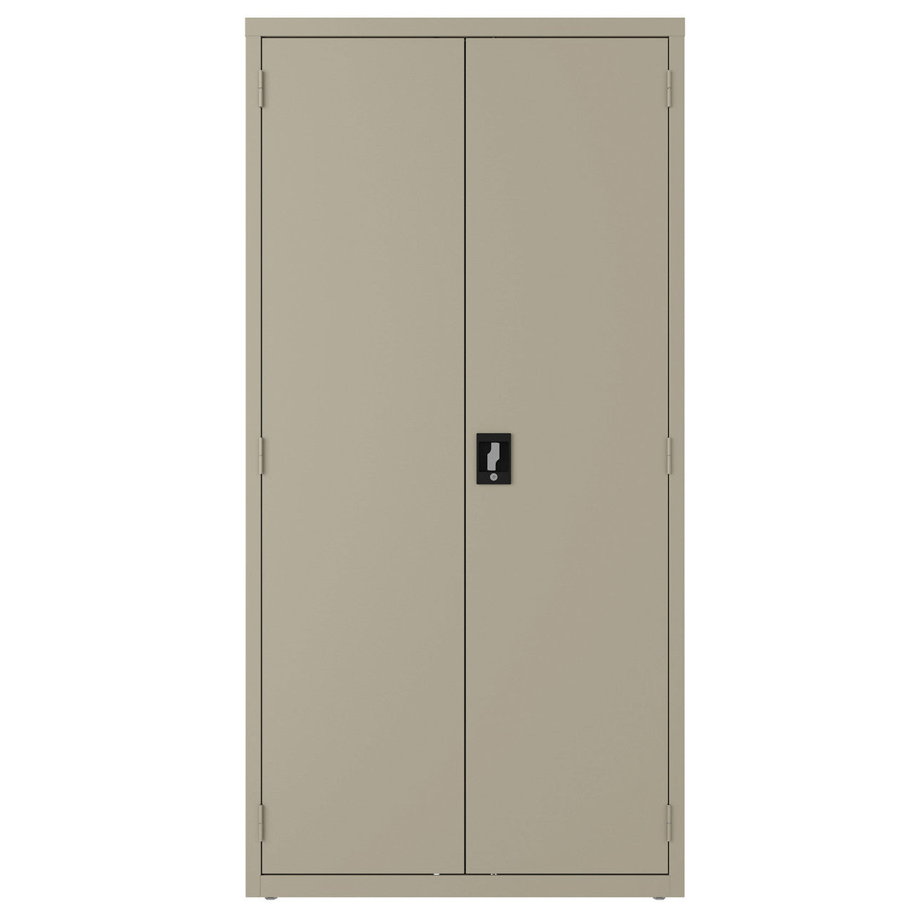 OfficeSource Steel Storage Cabinet Collection Combo Wardrobe - Putty