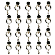 Hook Collar, 19mm Inside Diameter, Pack of 20