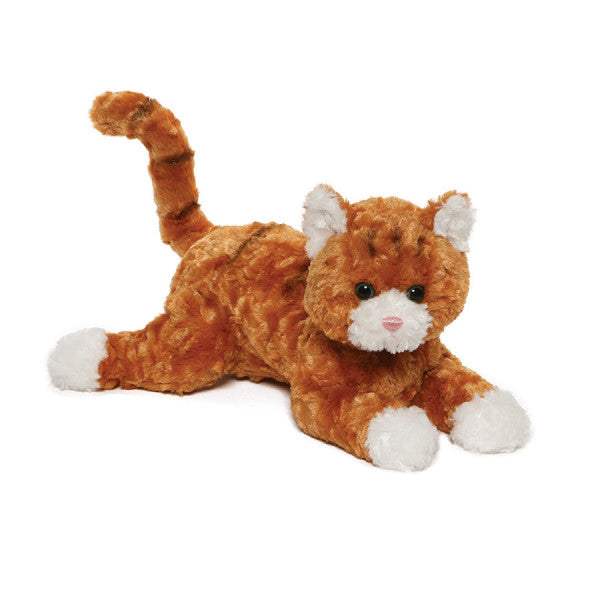 GUND Sienna Orange Tabby Cat Stuffed Animal, Plush Toy for Ages 1 and Up, Orange/White, 14”