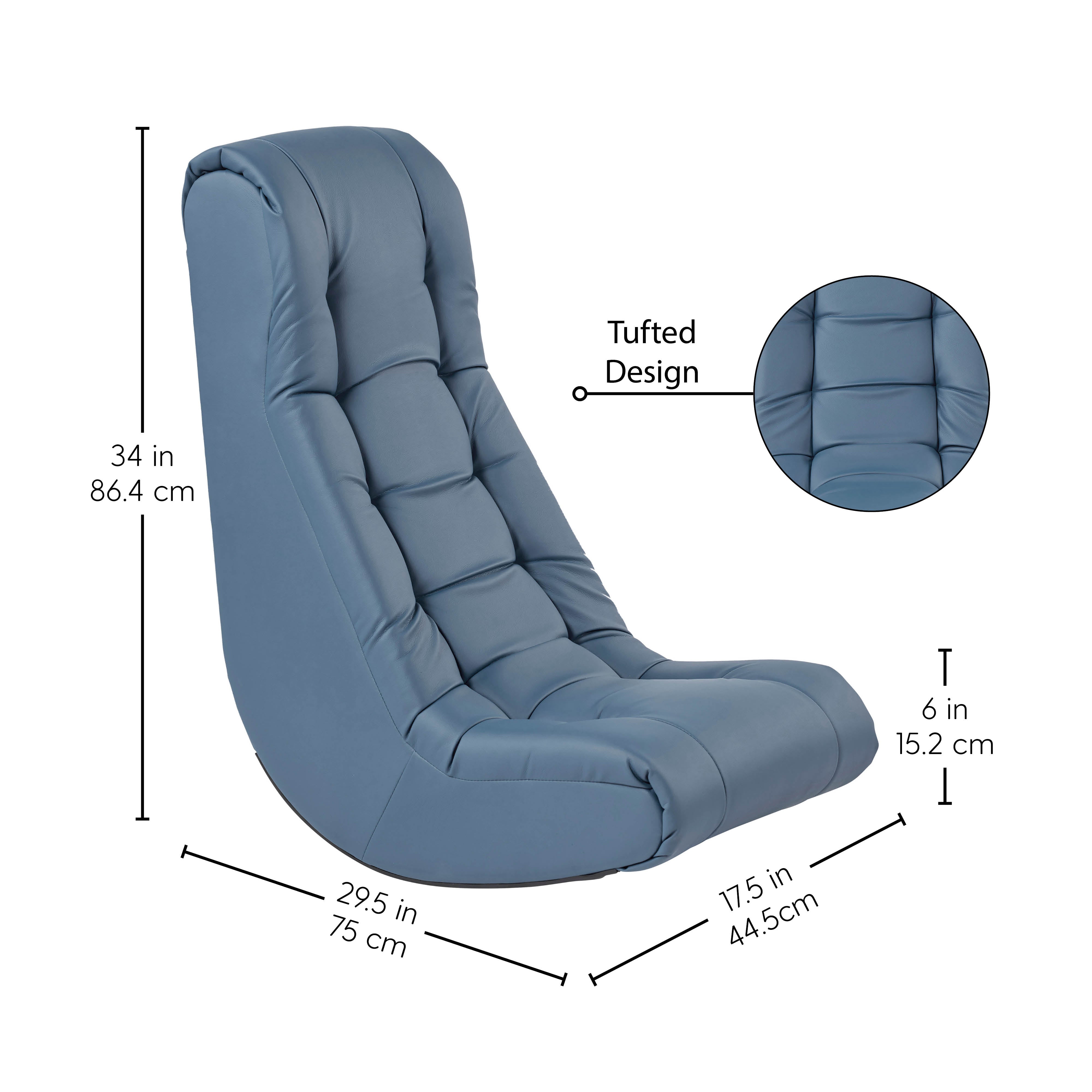 Tufted Soft Rocker - Powder Blue