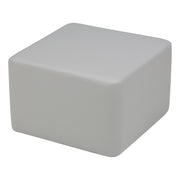 Pro Series Upholstered Square Ottoman 12" Height - Gray