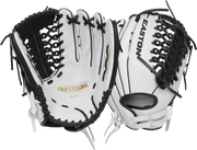 Easton Professional Collections Signature Series Haylie Mccleney 12.75-Inch Softball Glove - Right Hand Thrower - White/Black