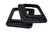 The Step Original Health Club Aerobic Step Risers in Black/Gray for Use with The Step Aerobic Platform – Health Club Size