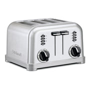 4 Slice Metal Classic Toaster - Brushed Stainless P1