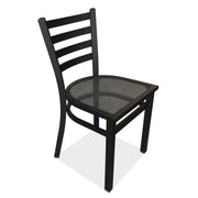 OfficeSource Robust 18" Outdoor Chair - Black