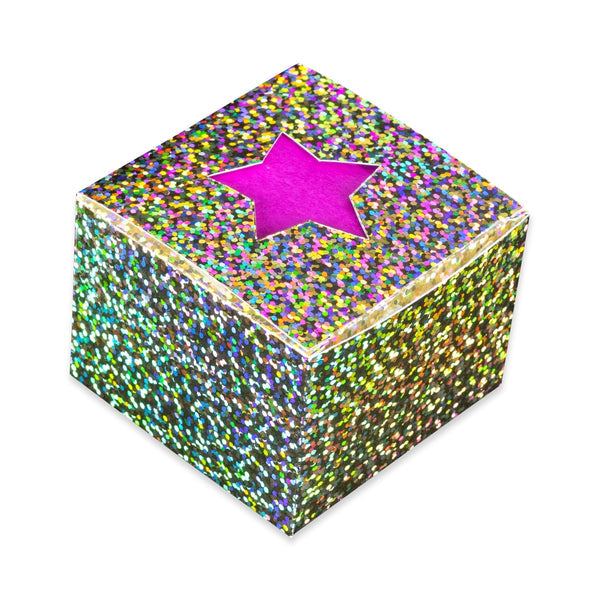Holographic Card Stock - 8.5"x11" , 10pt, 25 Sheets, Mosaic - Blue