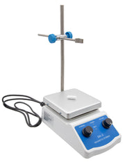 Hot Plate with Magnetic Stirrer Size 118x118mm.  Stirring Capacity 500ml.