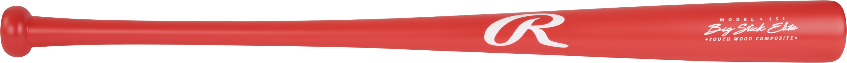 Rawlings Big Stick Elite 151Y Maple-Bamboo Composite Youth Wood Bat - 31 In