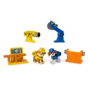 Rubble & Crew, Power Tool Pups, Rubble & Wheeler Toy Figures with 2 Construction Tools & 2 Building Accessories, Kids Toys for Boys & Girls Ages 3+