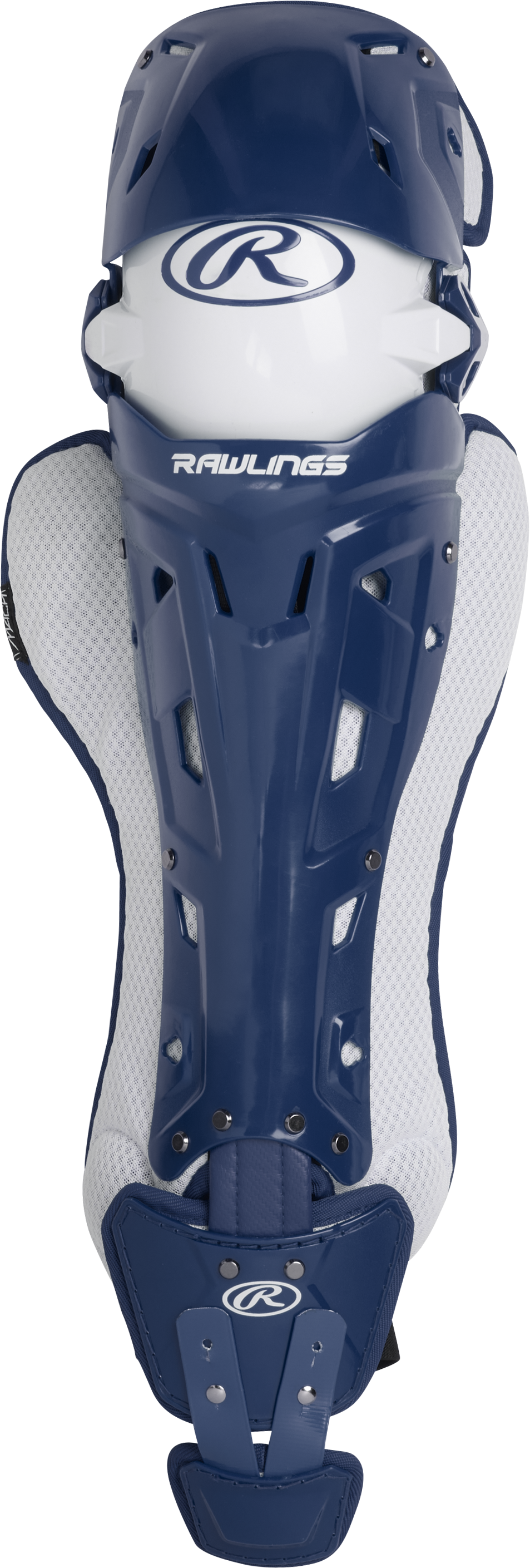 Rawlings Mach Adult Leg Guards - Navy