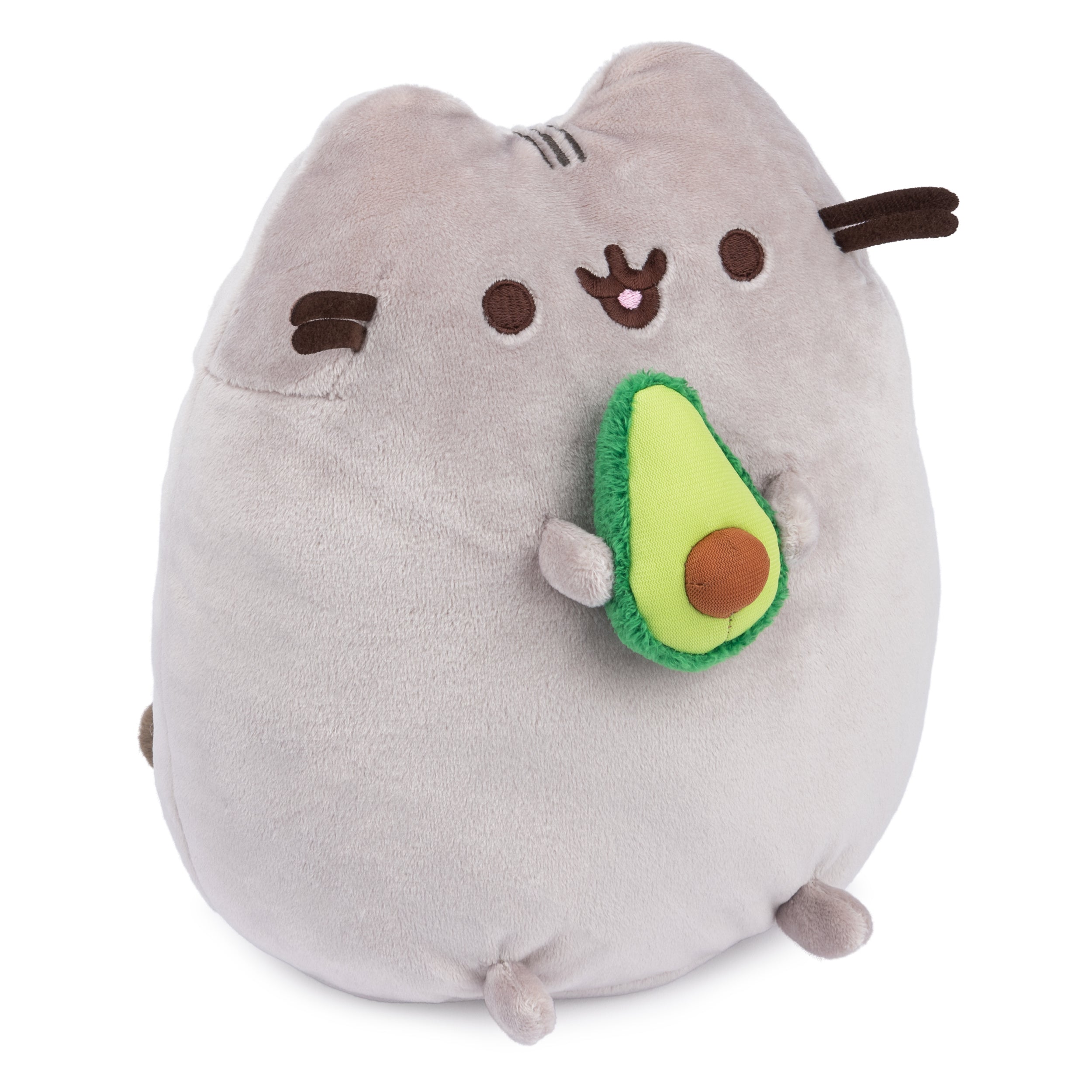 GUND Pusheen Snackable Avocado Plush, Stuffed Animal for Ages 8 and Up, 9.5”, Gray