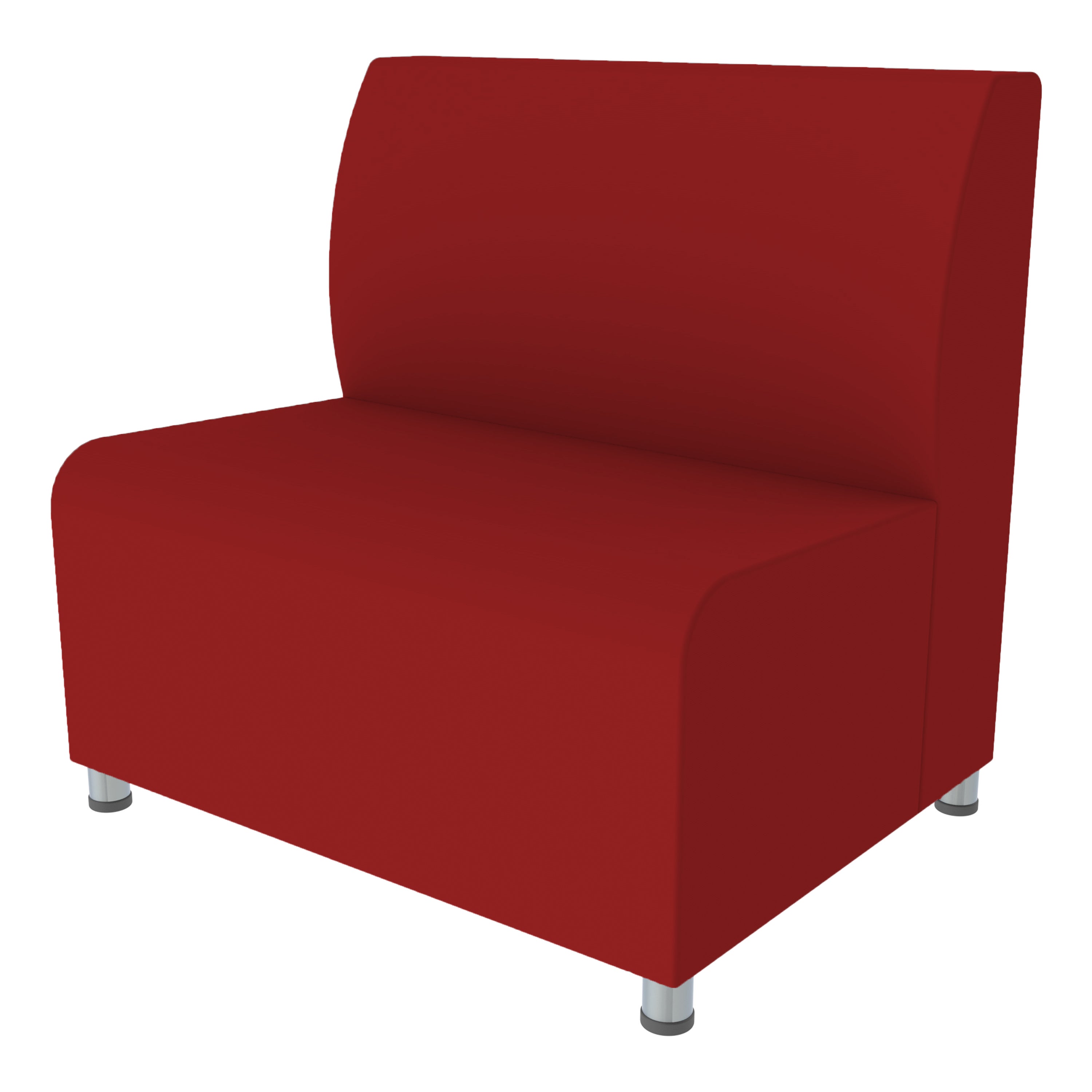 Pro Series Upholstered Connect Chair - Crimson