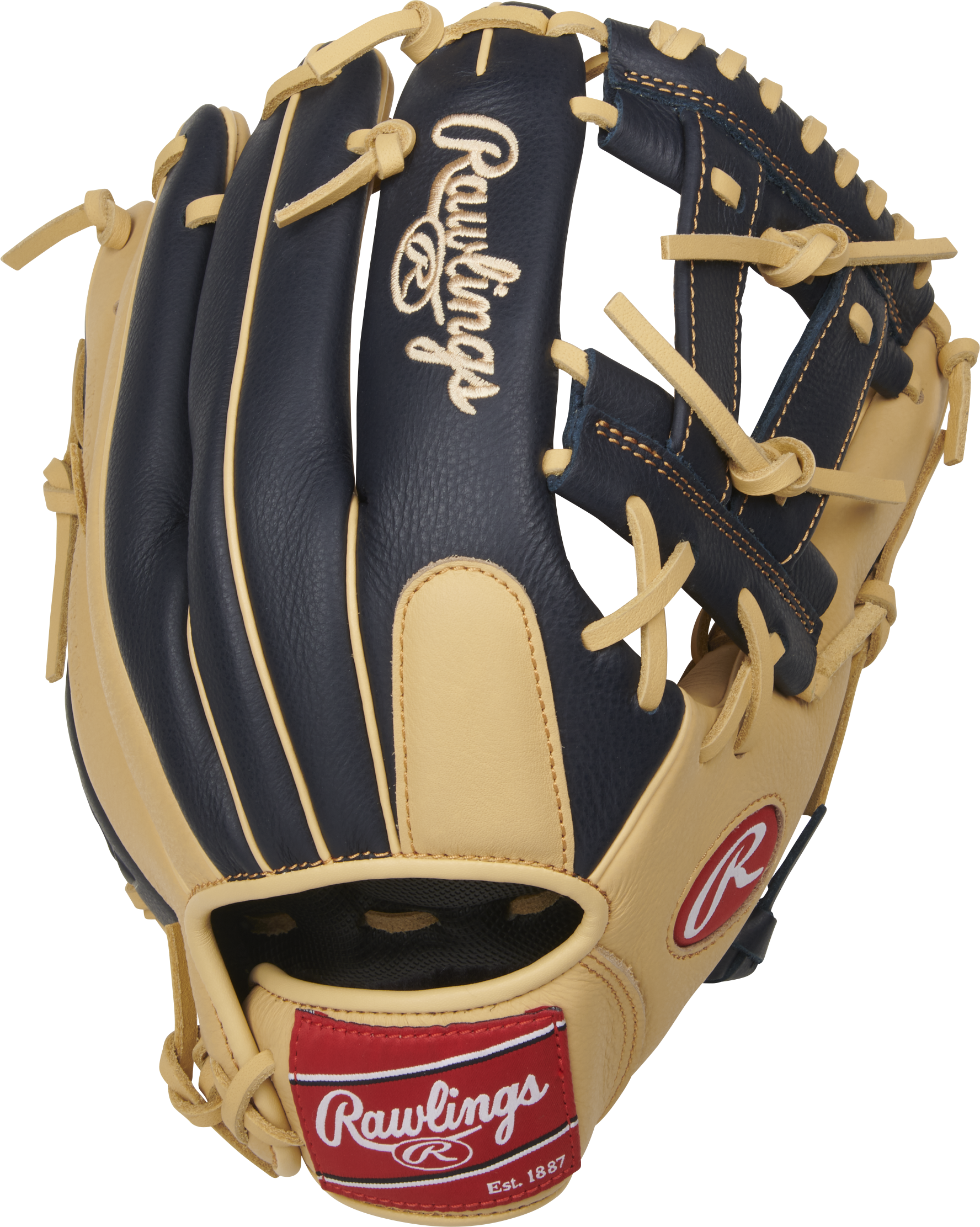Rawlings Select Pro Lite Series Manny Machado Youth 11.5-Inch Baseball Glove - Right Hand Thrower - Camel/Navy
