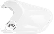 Rawlings Mach Adjust  Lhb Gloss Jaw Guard  - White