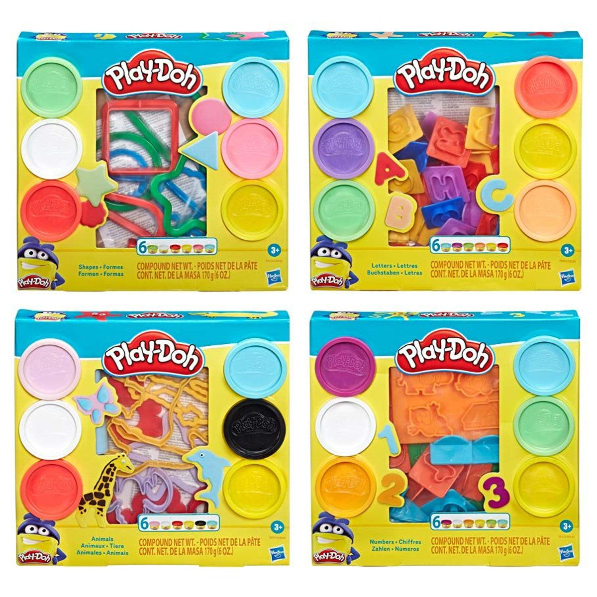 Play-Doh: Fundamentals Assortment (6)