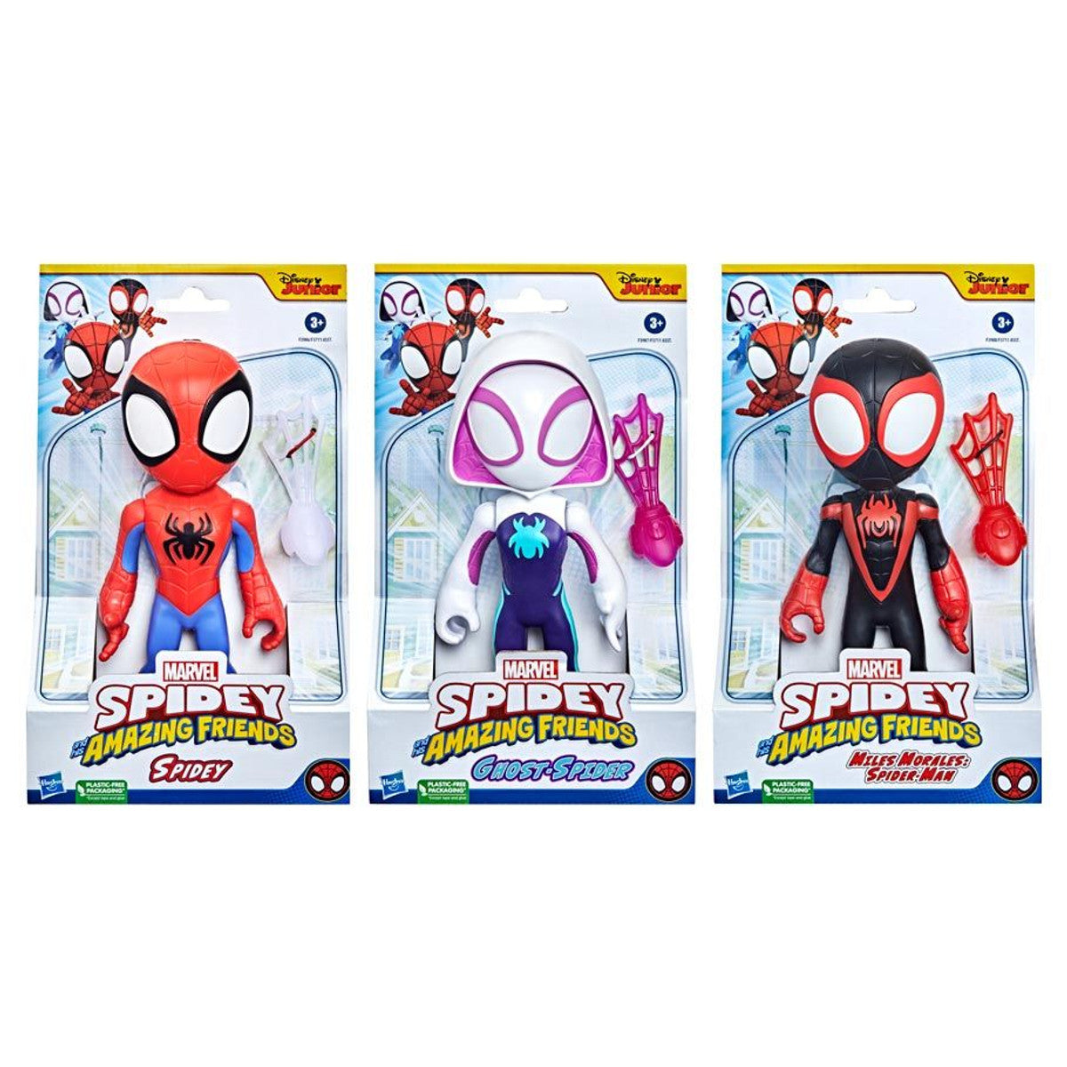 Spidey and his Amazing Friends: Supersized Hero Figure Assortment (4)
