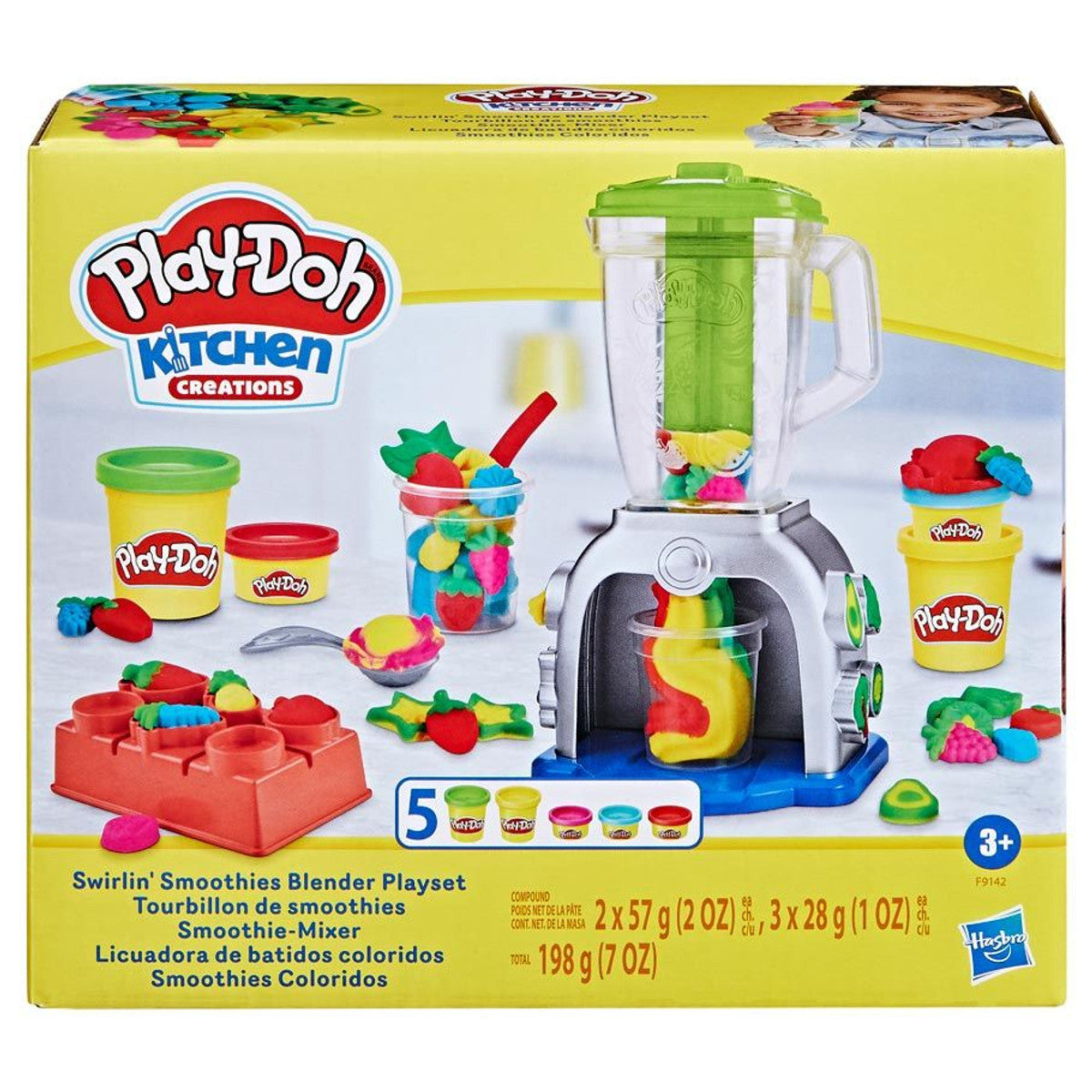 Play-Doh: Swirlin Smoothies Blender Playset (4)