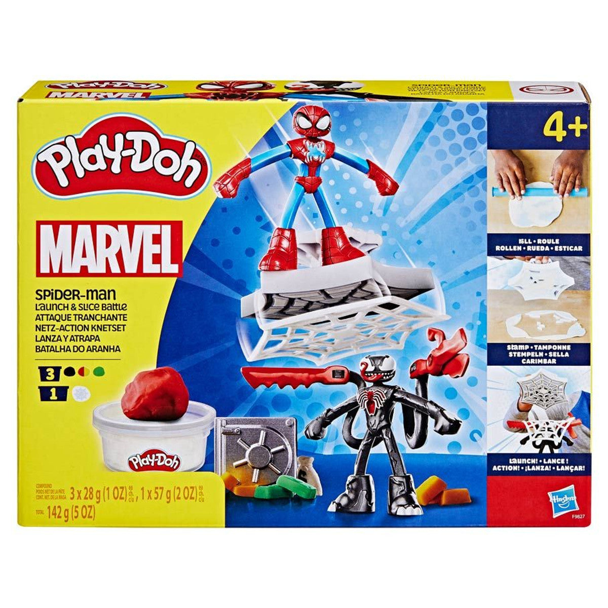 Play-Doh: Marvel: Spider-Man Battle Set (4)