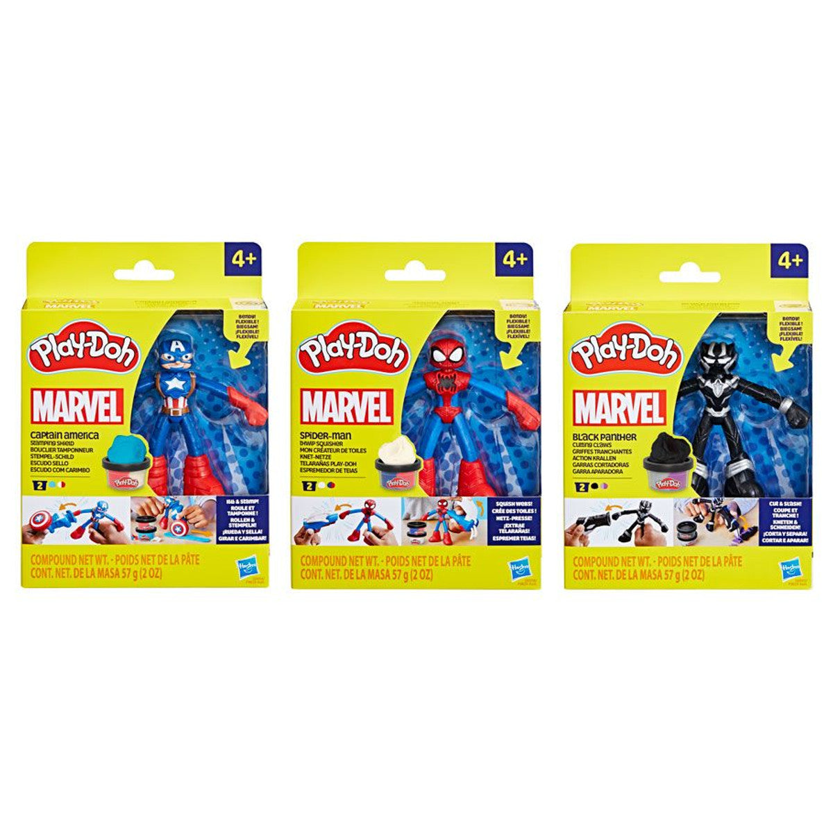 Play-Doh: Marvel: Figures Assortment (6)