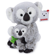 GUND Zozo the Koala Bear with Joey Plush, Stuffed Animal for Ages 1 and Up, Gray/White, 10”