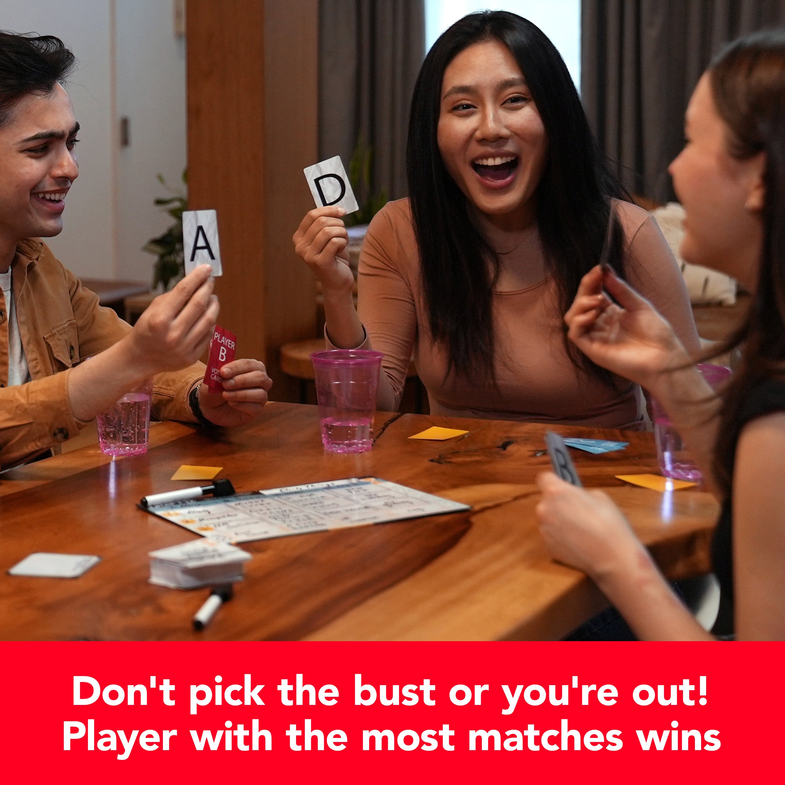 Spin Master Games, Draft’d, Competitive Drafting Party Game with Hilarious Prompts for College Nights, Football Watch Parties, Happy Hour Activity, for Teens & Adults, 3-5 Players, for Ages 14 & Up