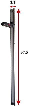Digital Height Rod - Wall Mounted, Uses 2 ?aaa Alkaline Batteries