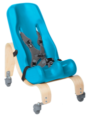 Size 5 Sitter with Mobile Base - AQUA