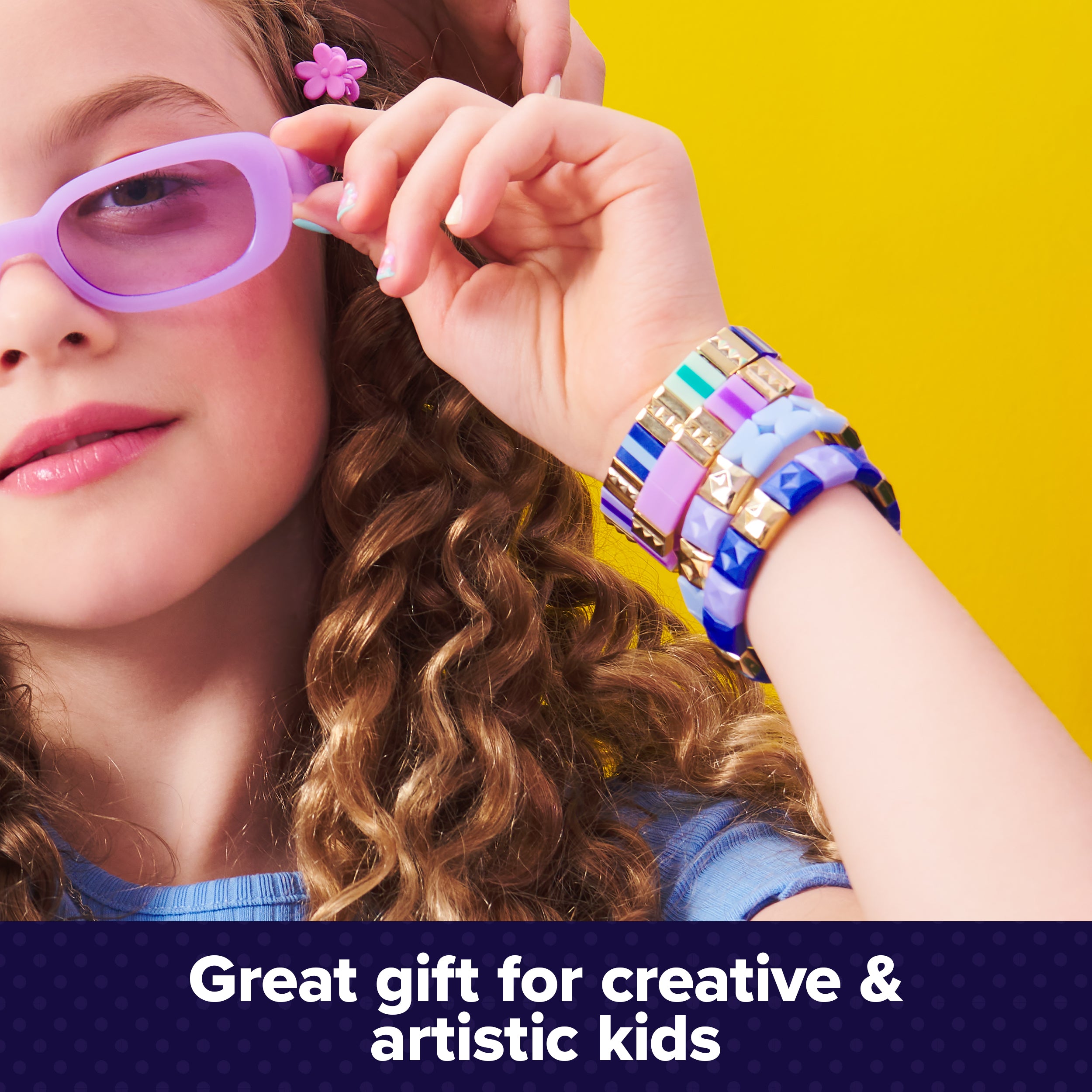 Cool Maker, PopStyle Bracelet Making Kit with 170 Beads, Make & Remake 10 Packaging May Vary, Arts and Crafts Kids Toys for Ages 7 and up