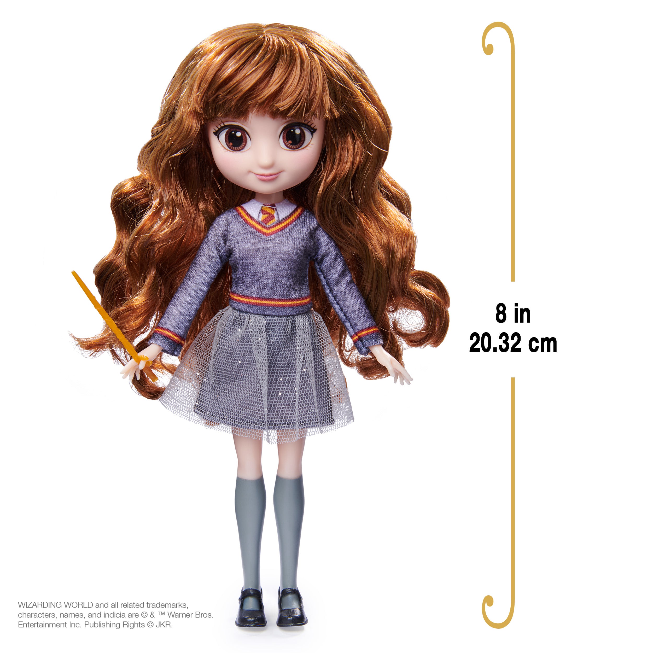 Wizarding World Harry Potter, 8-inch Hermione Granger Doll, Kids Toys for Ages 5 and up