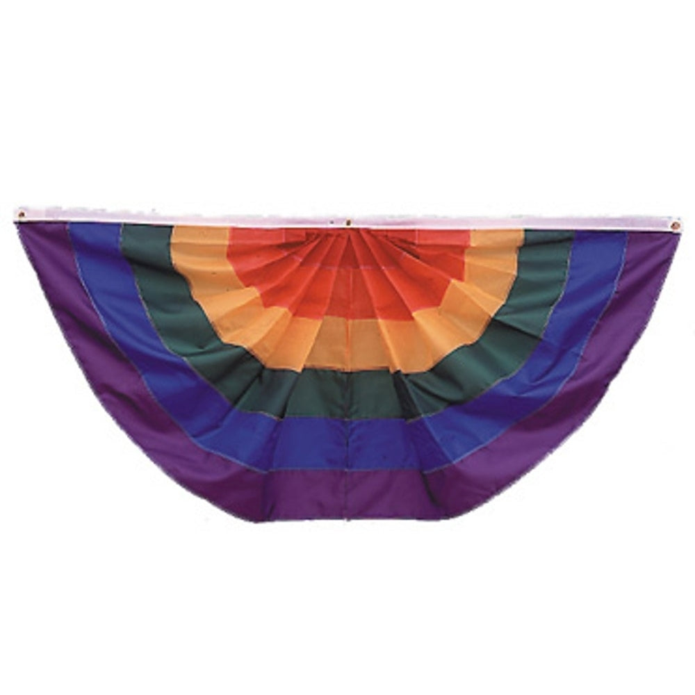 Rainbow Fan 3x6 ft. Nylon SolarGuard Nyl-Glo 100% Made in USA